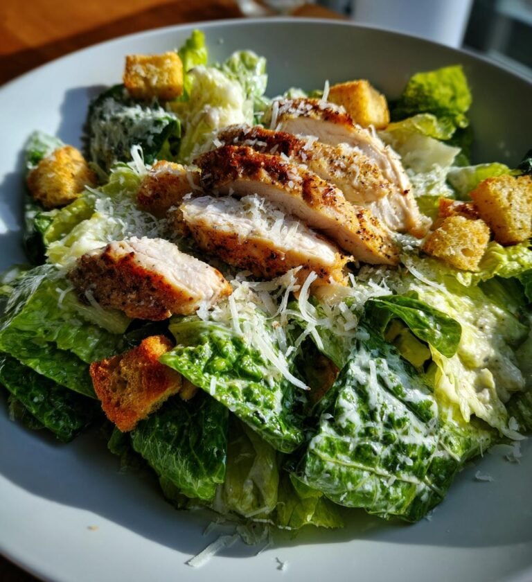 kyckling caesar sallad recept