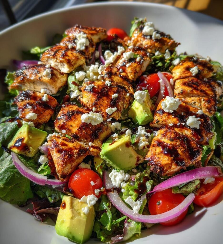 kyckling sallad recept