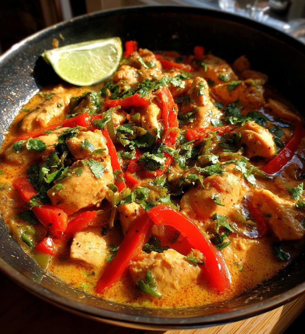 Kyckling thai recept med kokosmjölk – Krämig och enkel rätt
