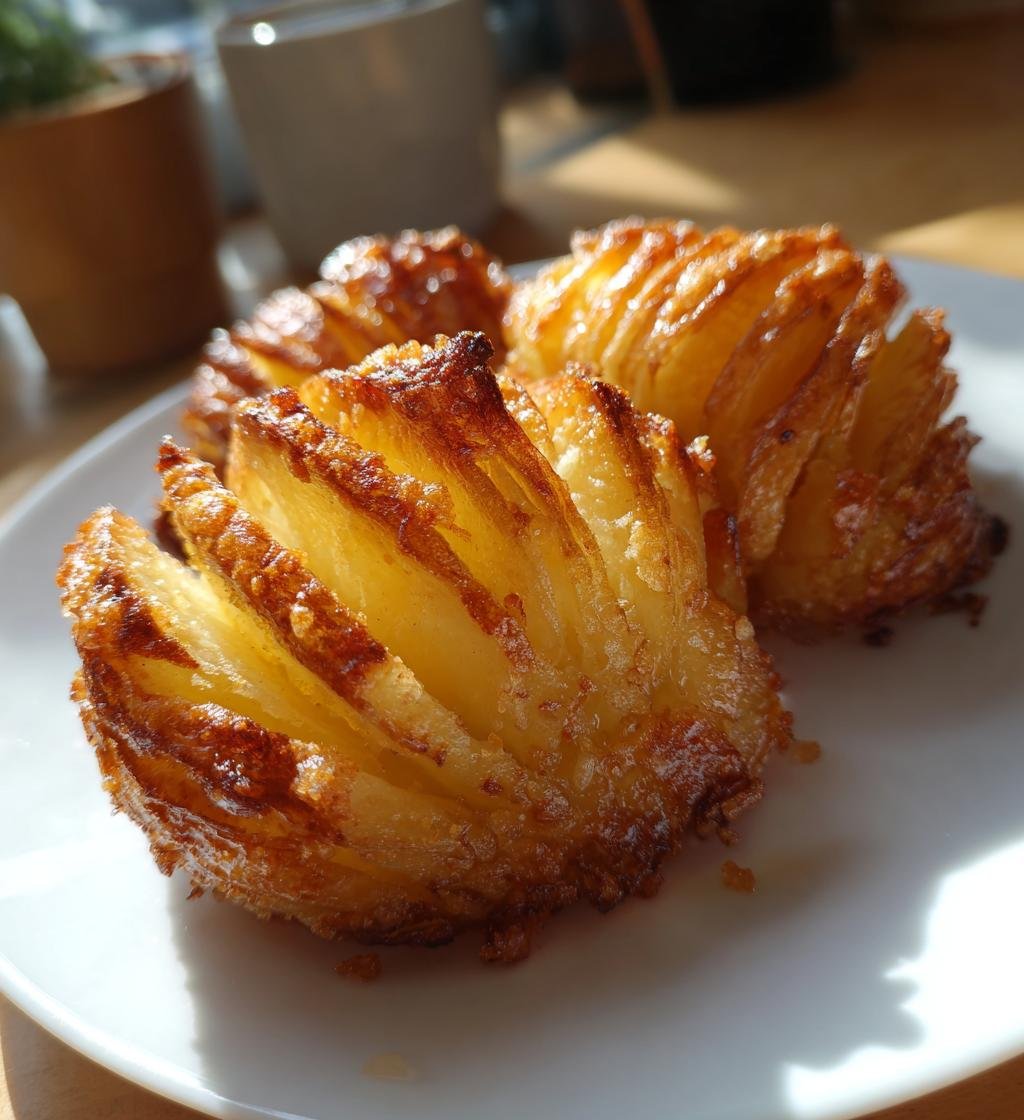 Hasselbackspotatis recept krispig – Perfekt till middag - steg för steg