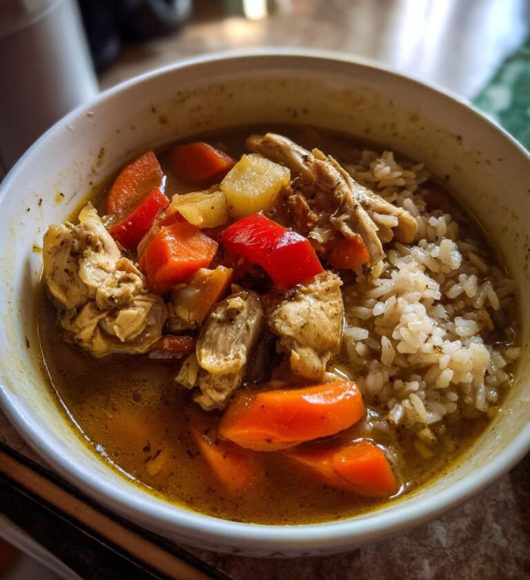 kyckling gryta med ris