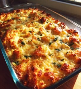 kyckling gratäng med ris