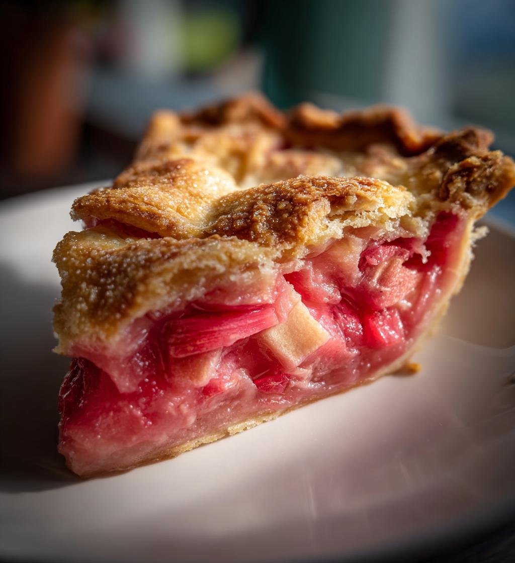 Rabarberpaj Recept Enkel och God - Perfekt för Alla Tillfällen - steg för steg