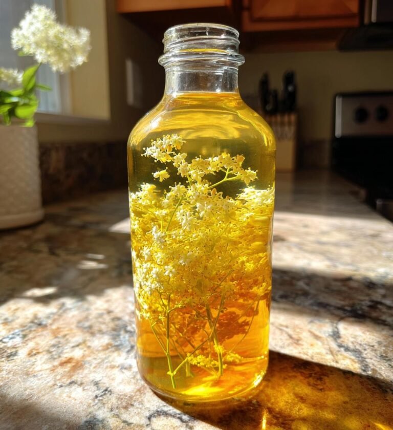 fläderblomssaft recept hemgjord