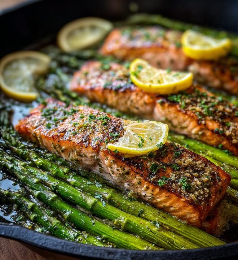 lax i ugn med sparris