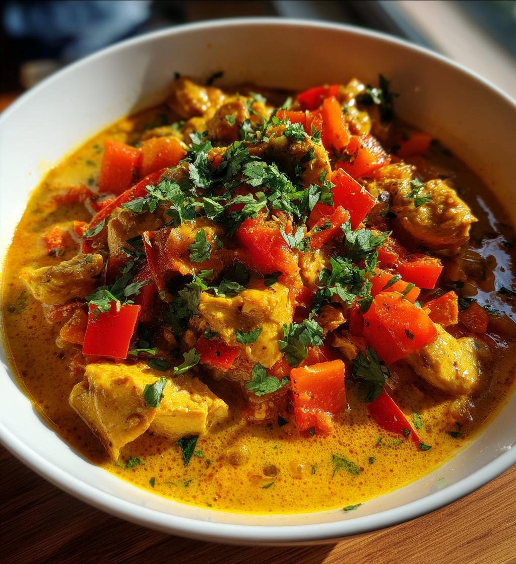 Kyckling recept gryta curry – Enkel och krämig middag