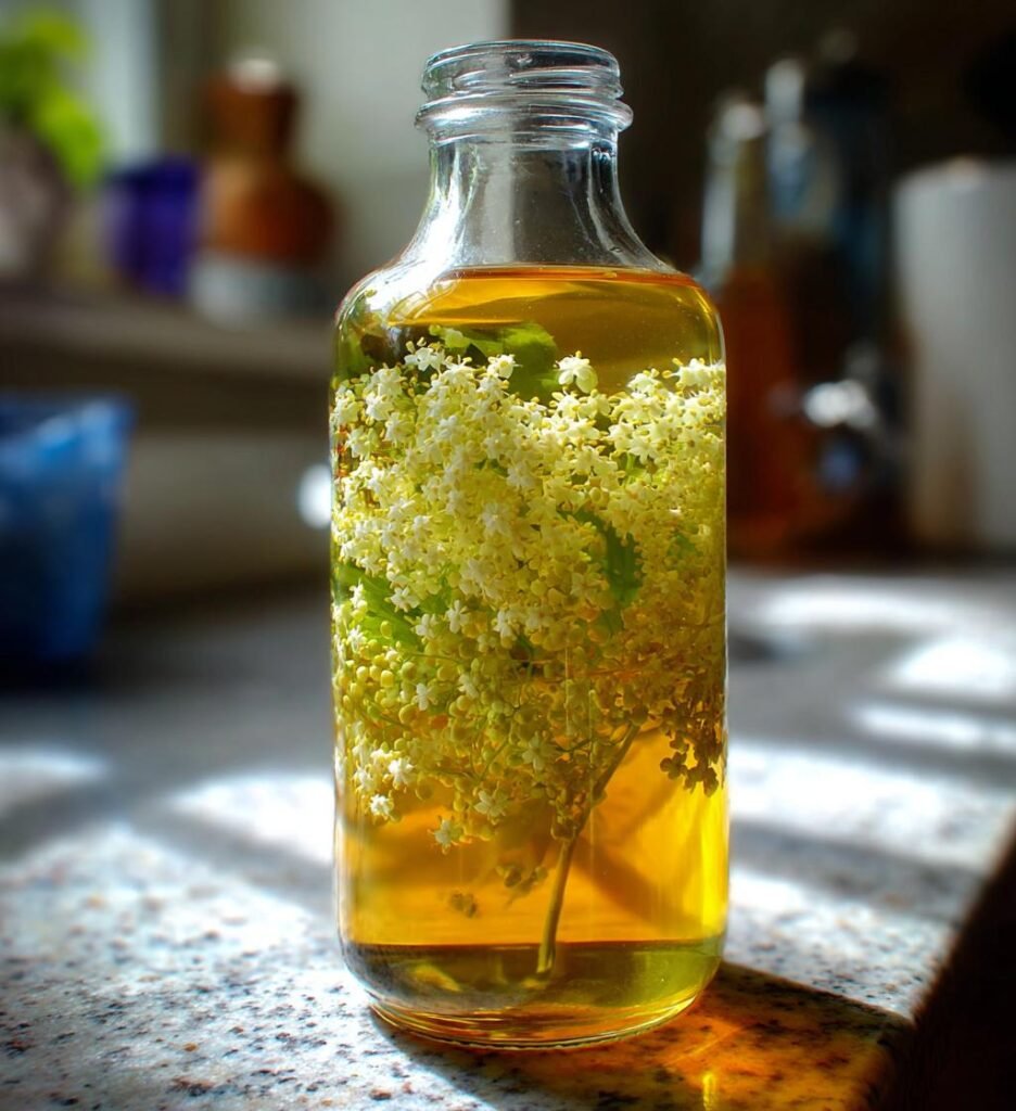 fläderblomssaft recept hemgjord