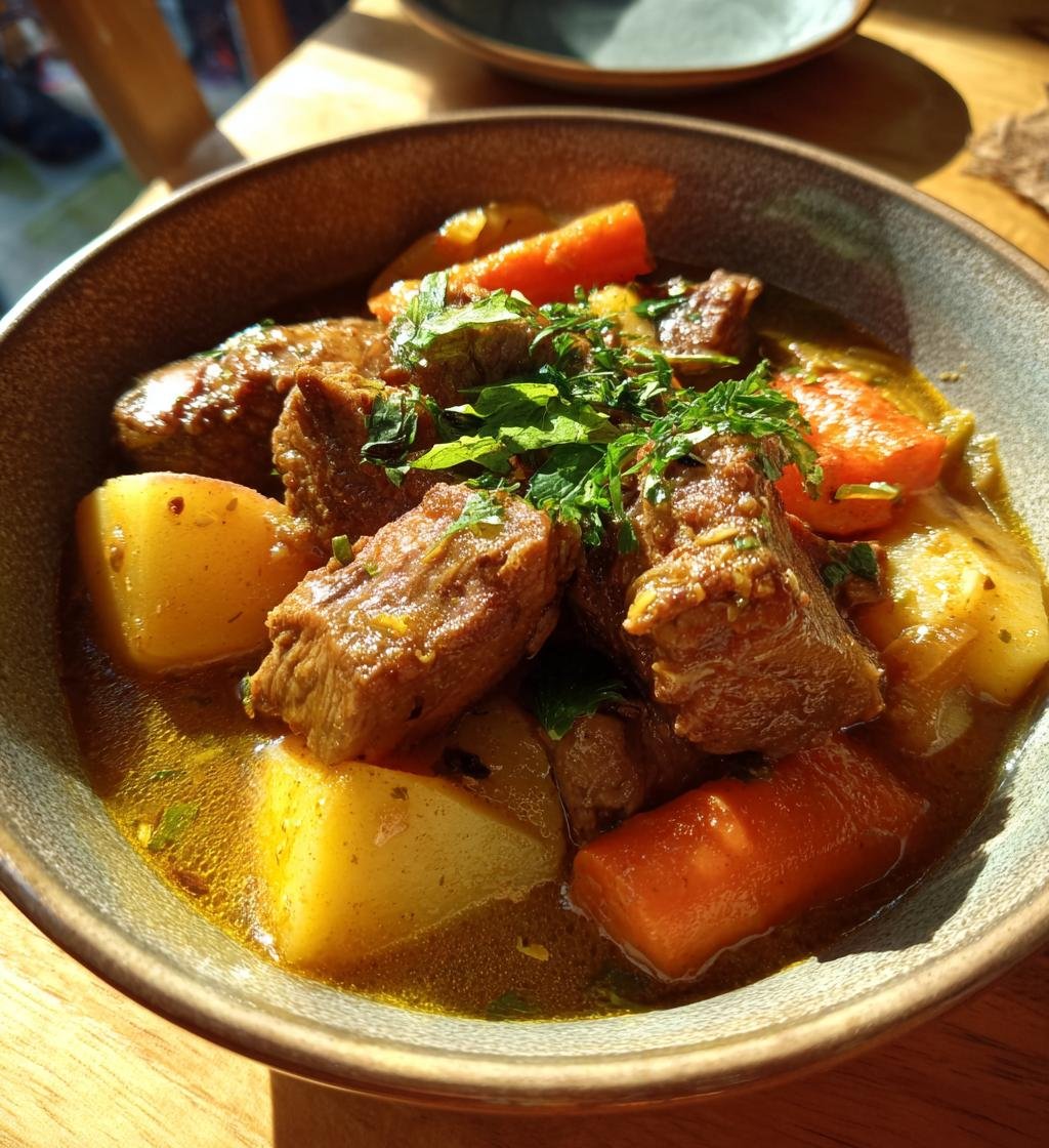 Gryta med fläsk och äpelcider – Enkel och God Höstgryta - steg för steg