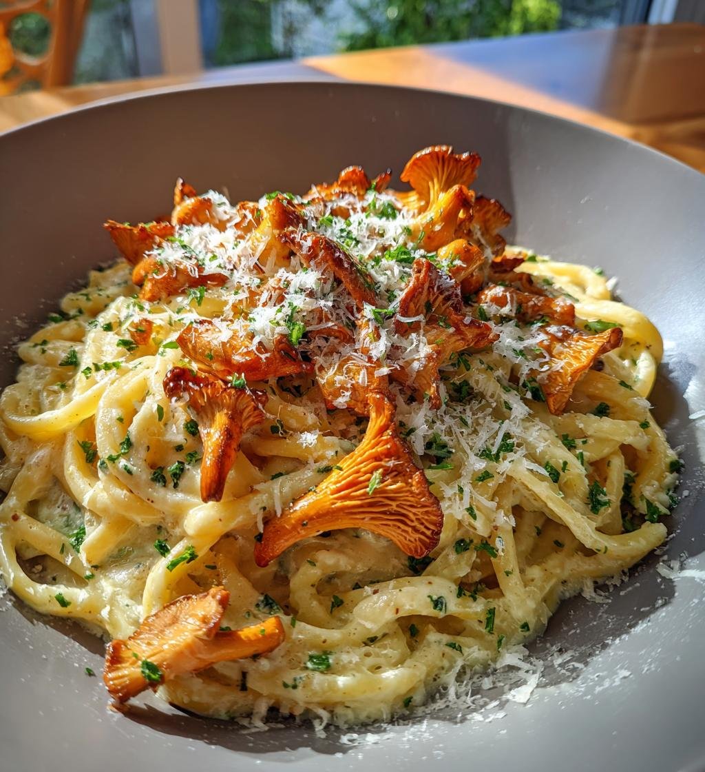 Krämig pasta med kantareller – En perfekt rätt för hösten