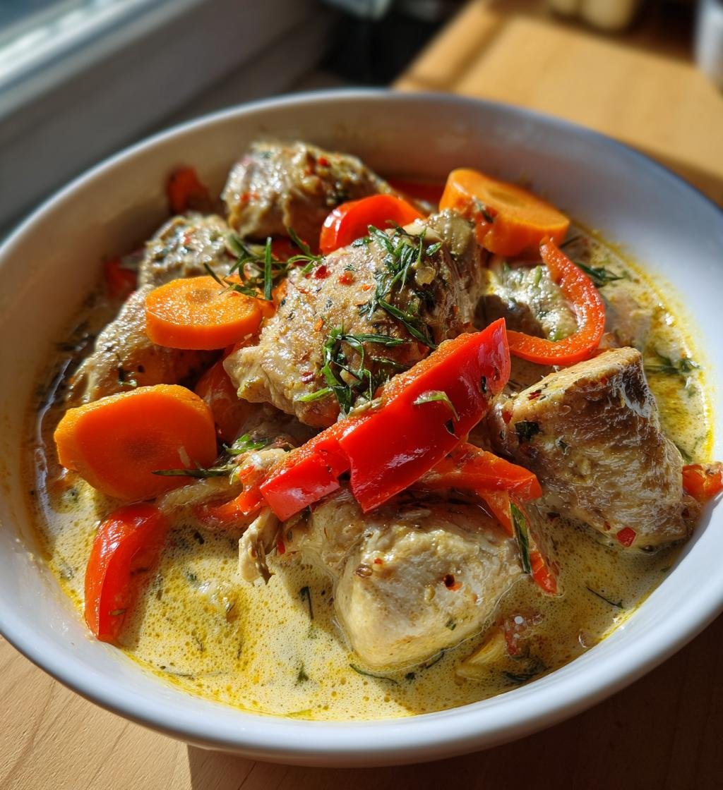 Kyckling recept gryta kokosmjölk - Enkel och krämig middag