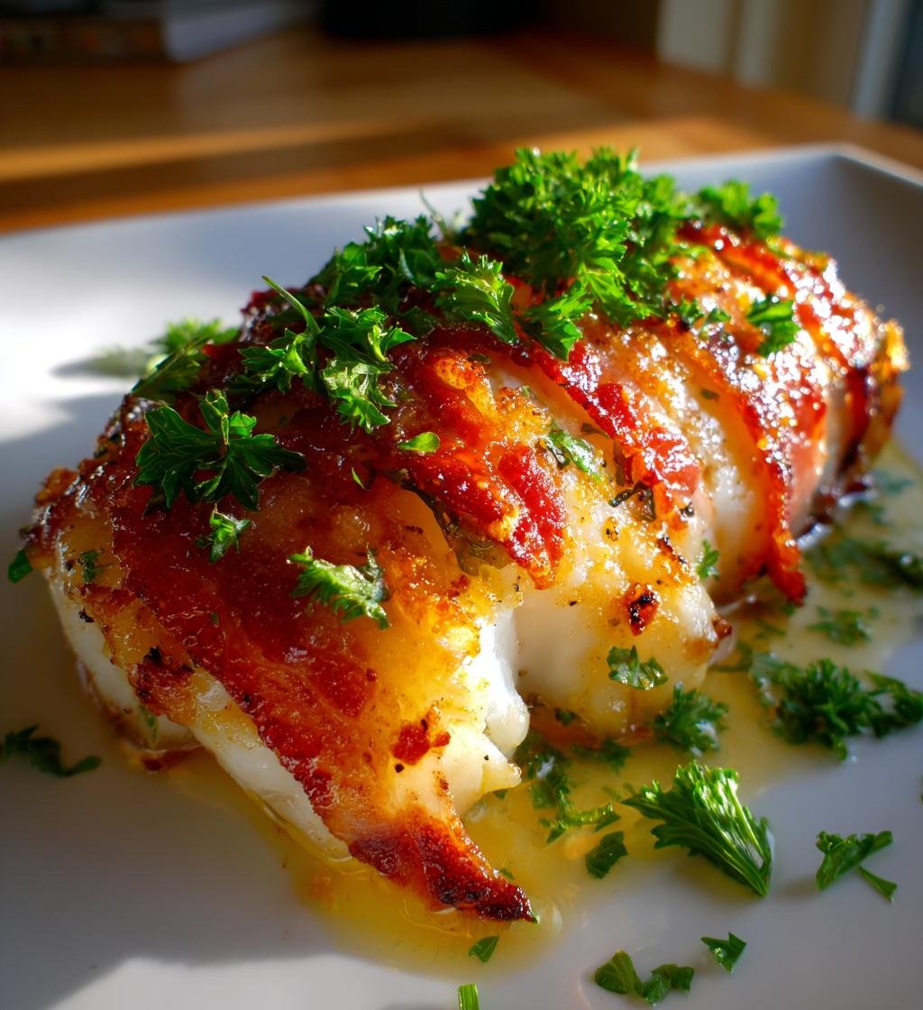 Torsk i ugn med bacon – Enkel och saftig rätt för hela familjen