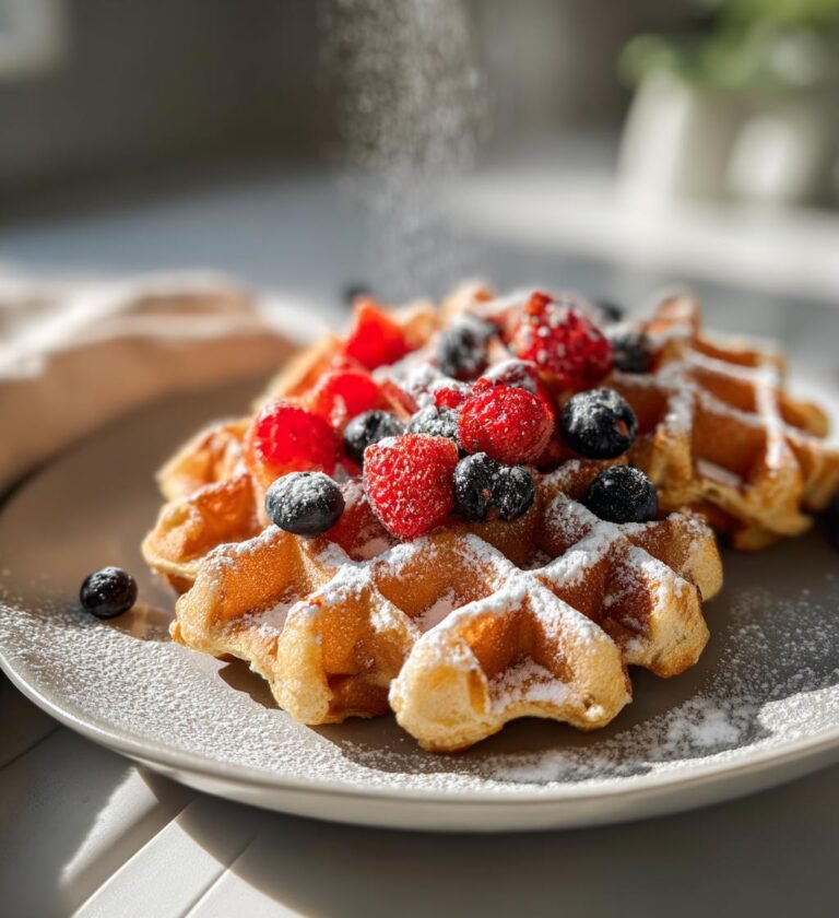 frasiga våfflor recept enkelt