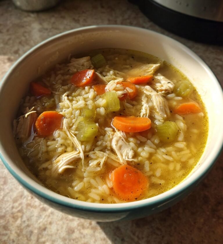 kycklingsoppa med ris
