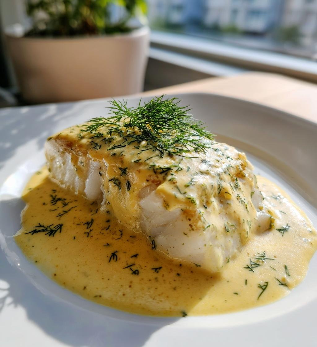 Torsk med sandefjordsås – En krämig och snabb middag