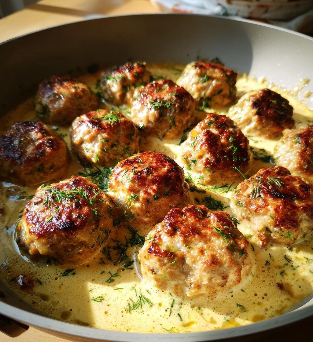 Köttbullar med kokosmjölk – Enkel och krämig middag på 30 minuter - steg för steg