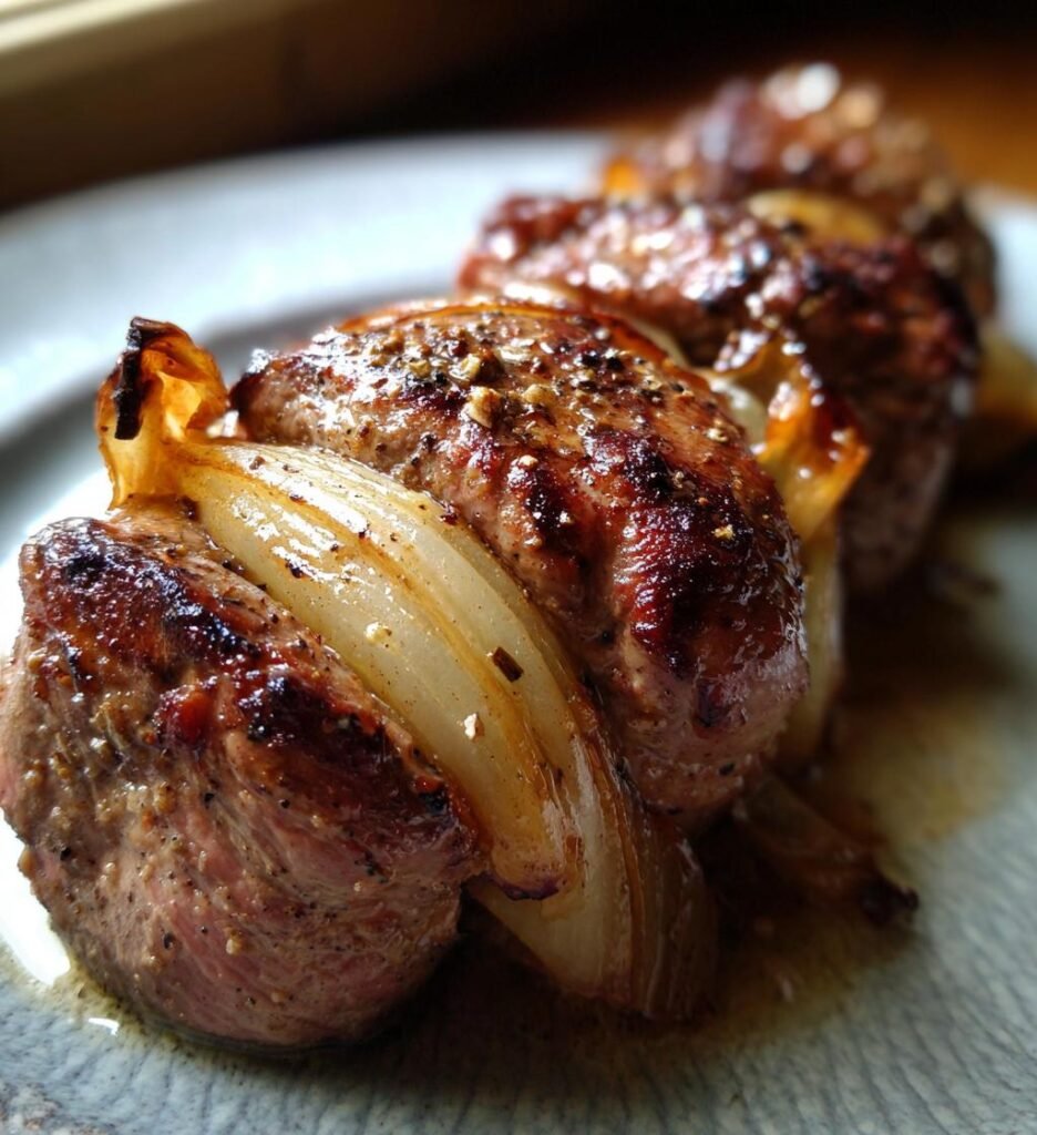 lövbiff med lök recept enkelt