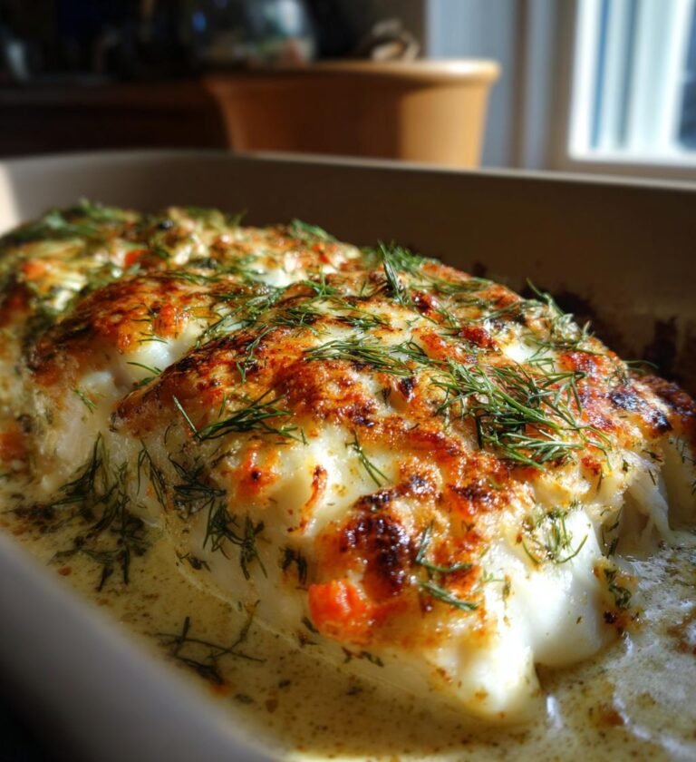 torsk i ugn med grädde