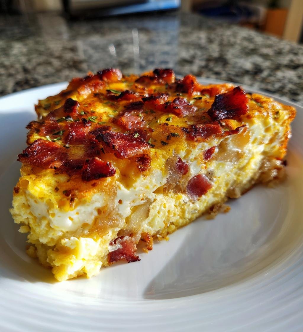 Ägggratäng med lök och bacon – Enkel och God Middag - steg för steg