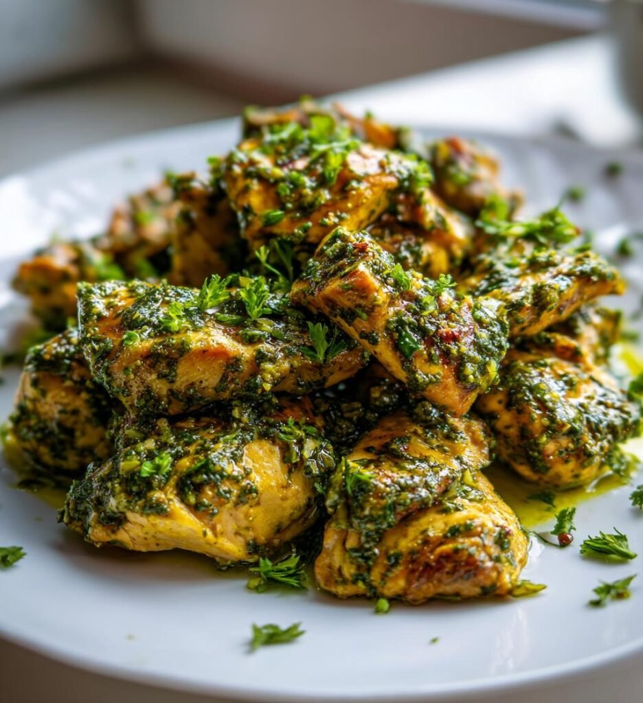 kyckling med pesto recept enkelt