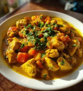 kyckling curry mango chutney