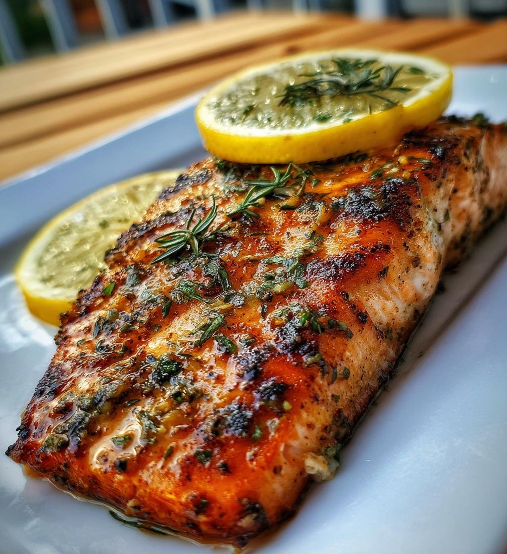 Lax på grill med citron recept – Enkel och saftig middag - steg för steg