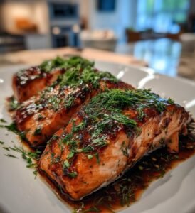 lax i ugn med godaste fisksåsen