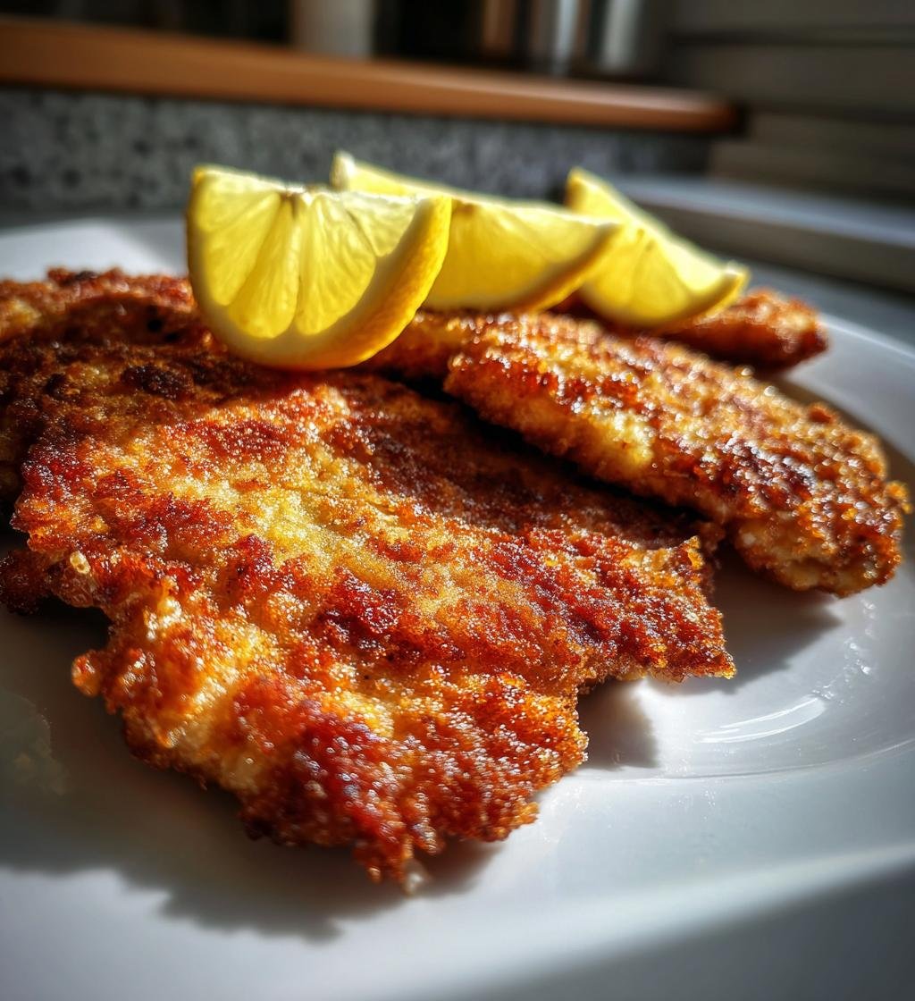 Kyckling schnitzel recept - Enkel och God Middag på 30 Minuter - steg för steg