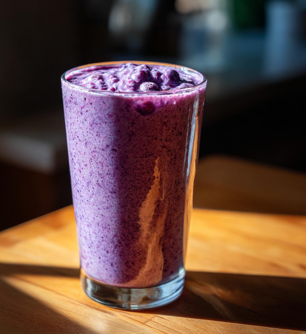 Smoothie med blåbär och banan – Enkel och krämig njutning