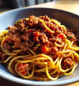 köttfärssås bolognese