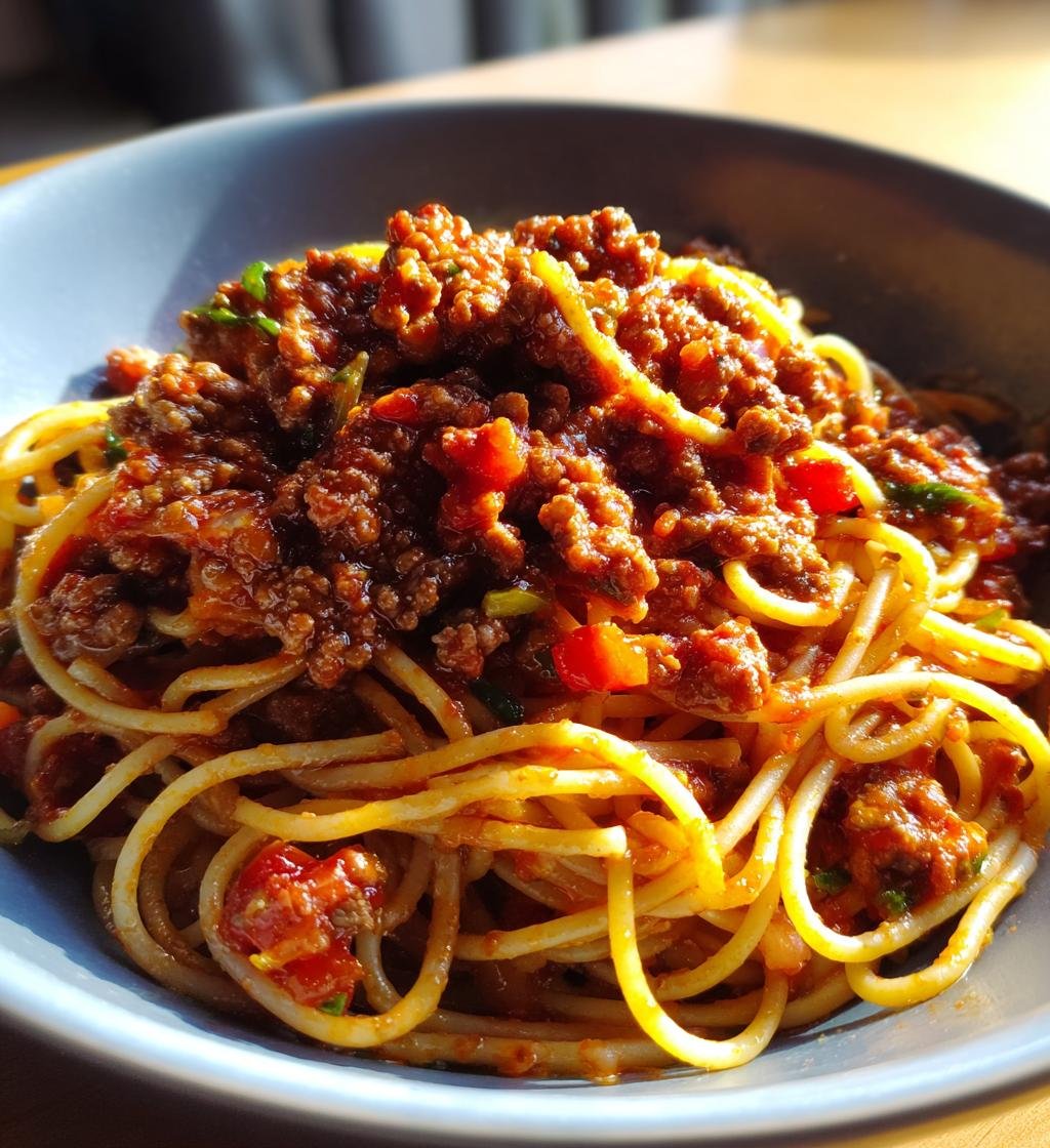 köttfärssås bolognese