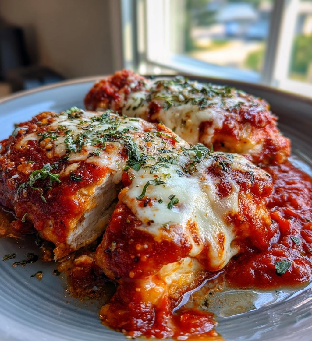 Kyckling i ugn med mozzarella – Enkel och krämig middag - steg för steg