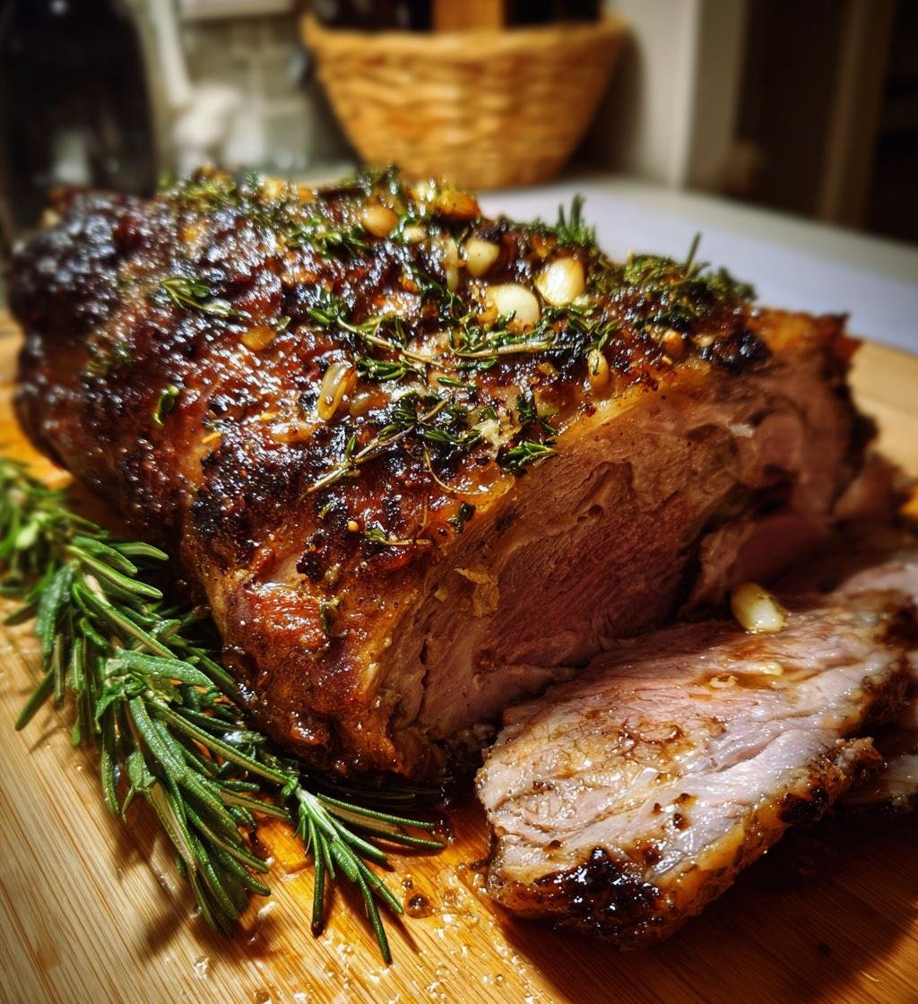 Lammstek i ugn med vitlök och rosmarin – En perfekt helgmiddag