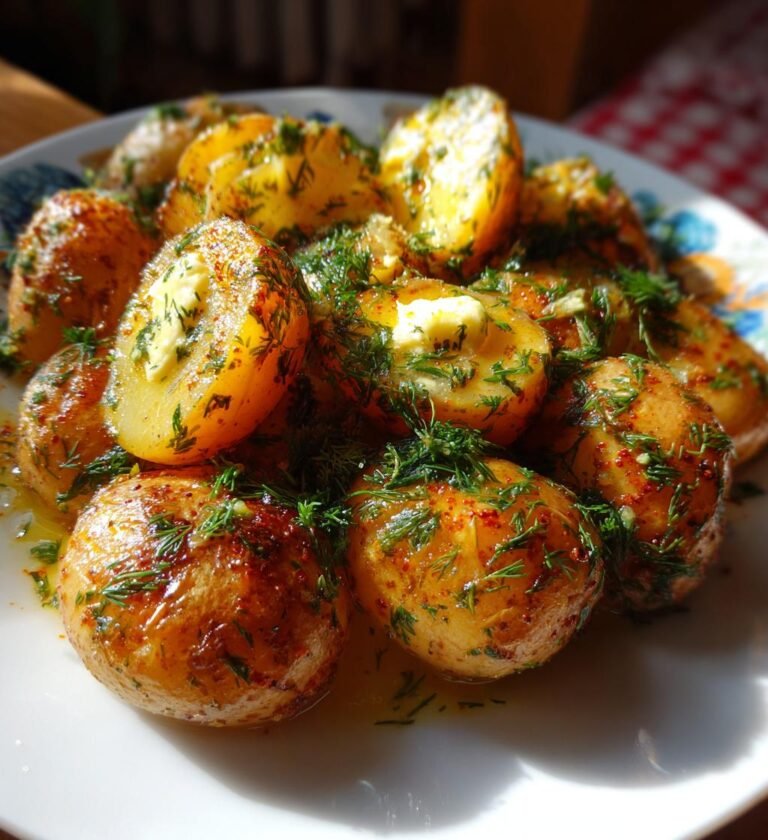 färskpotatis med smör och dill