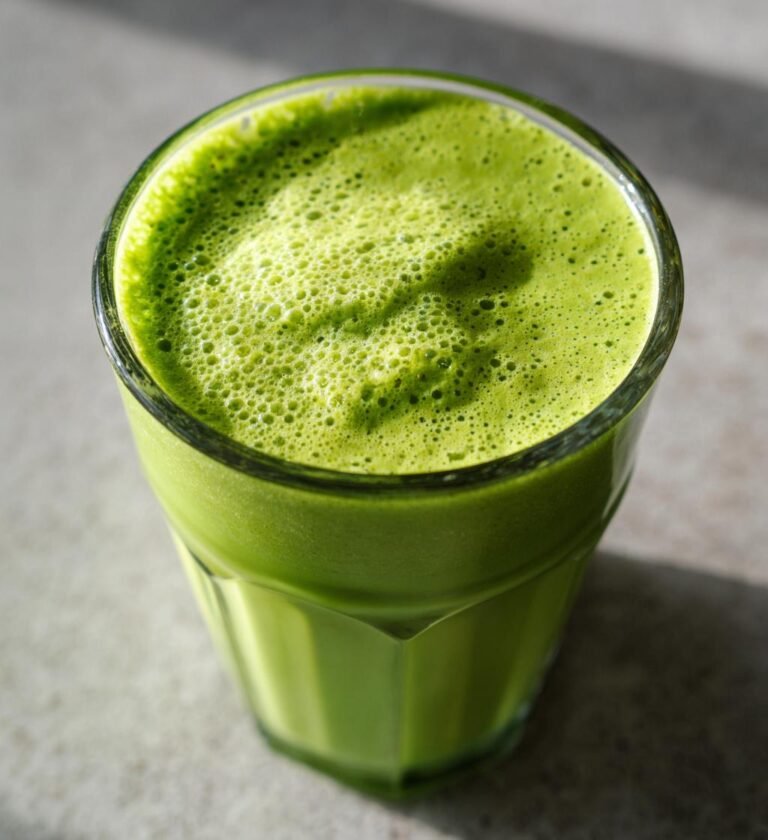 frukostsmoothie med spenat recept