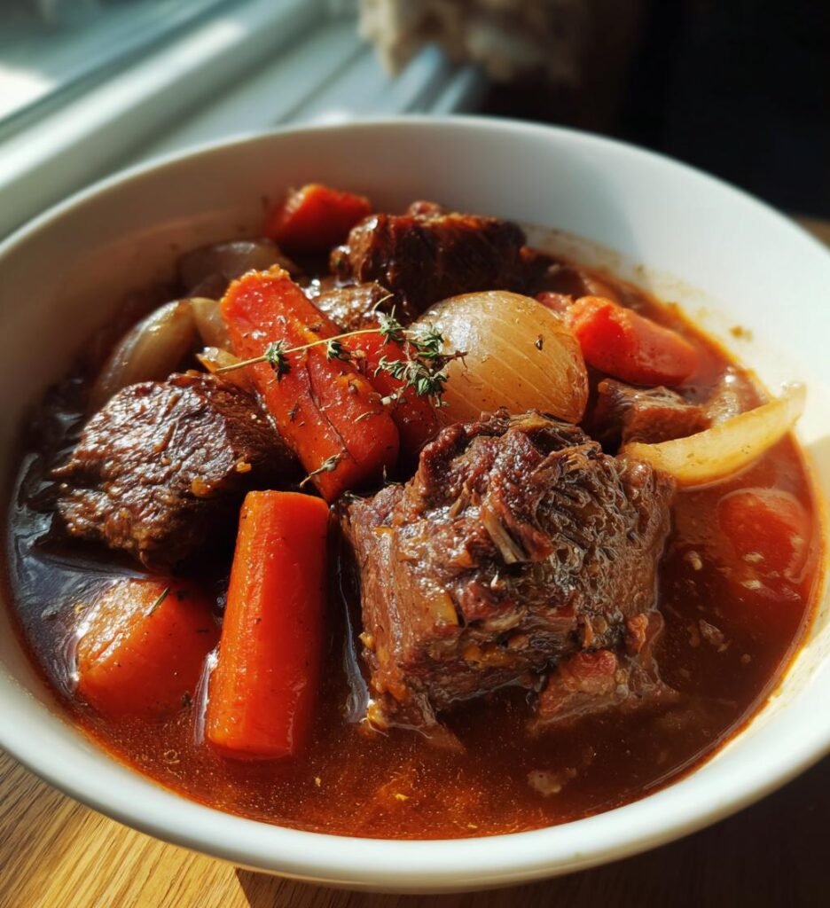 boeuf bourguignon recept svenska