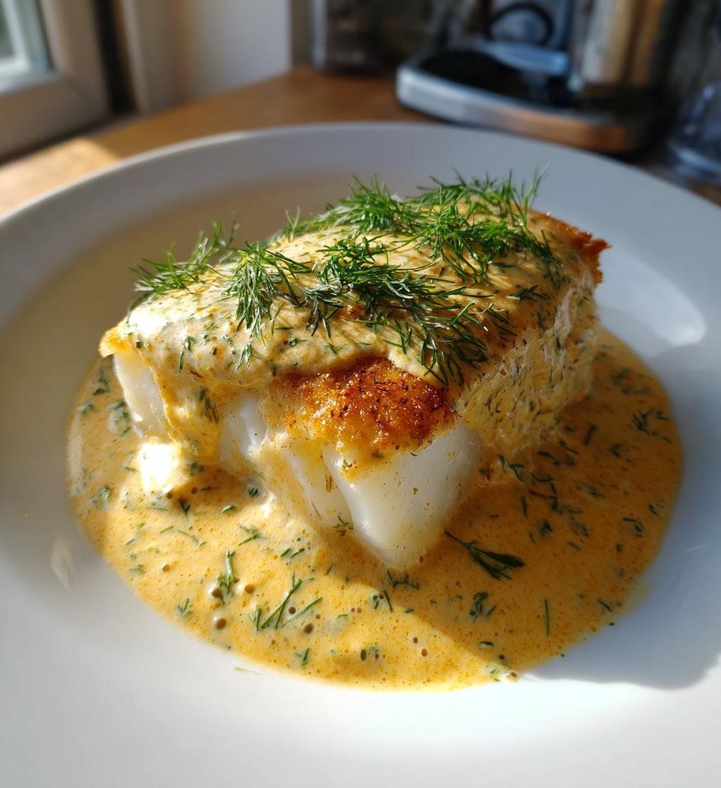 Torsk med sandefjordsås – En krämig och snabb middag - steg för steg