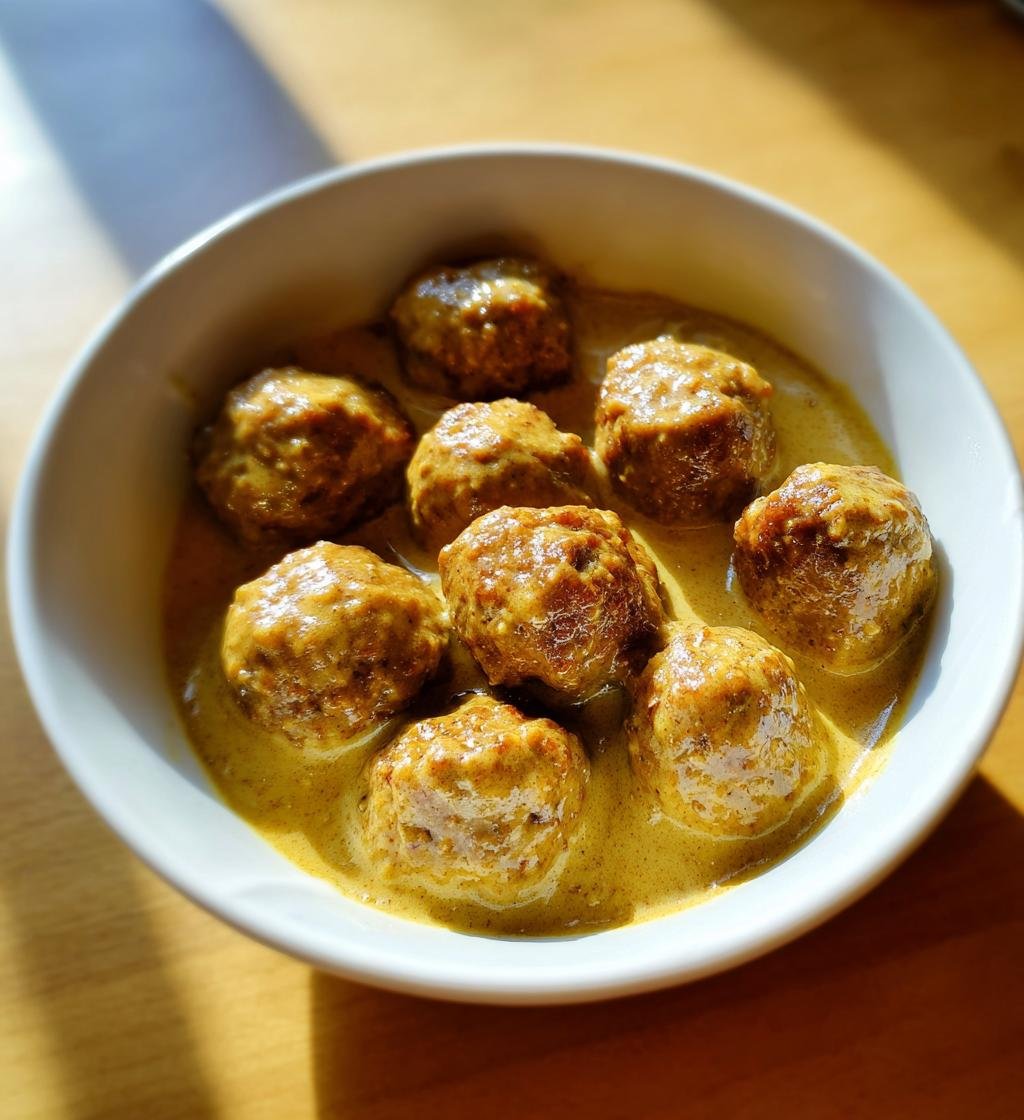 Köttbullar med currysås – Enkel och god middag på 30 minuter - steg för steg
