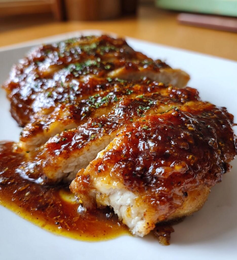 kyckling med honung och senap