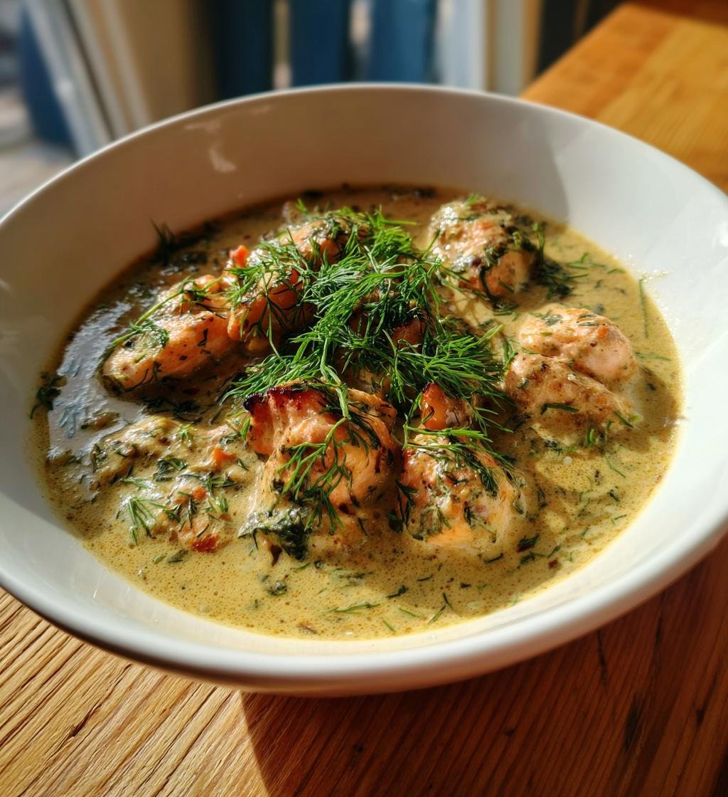 Krämig laxgryta recept enkel hemma – perfekt vardagsmat