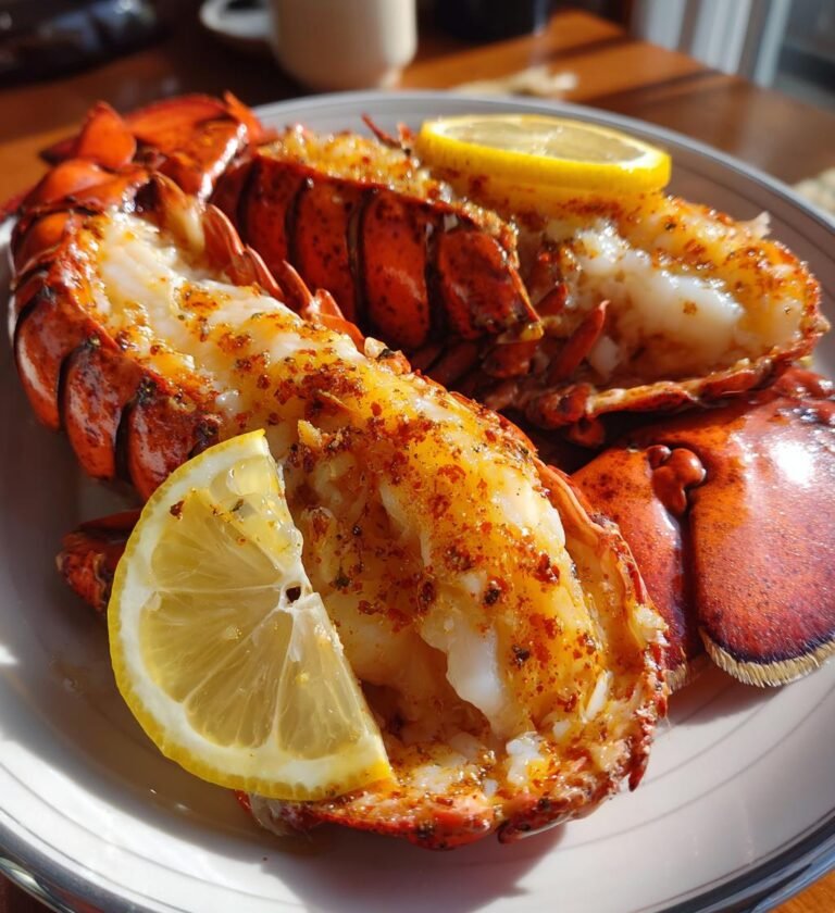 hummer med smör och citron recept