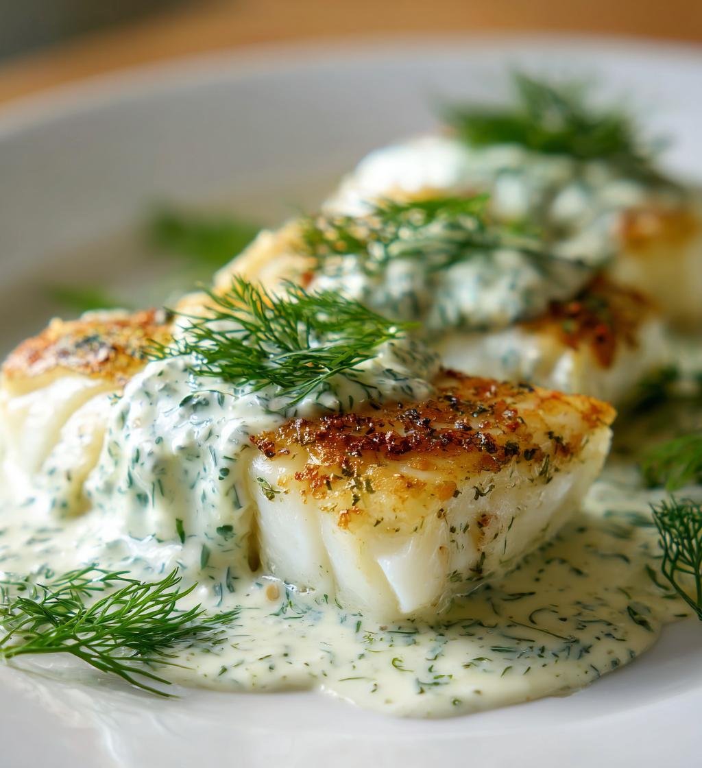Torsk med dillsås – Enkel och God Fiskmiddag på 30 minuter