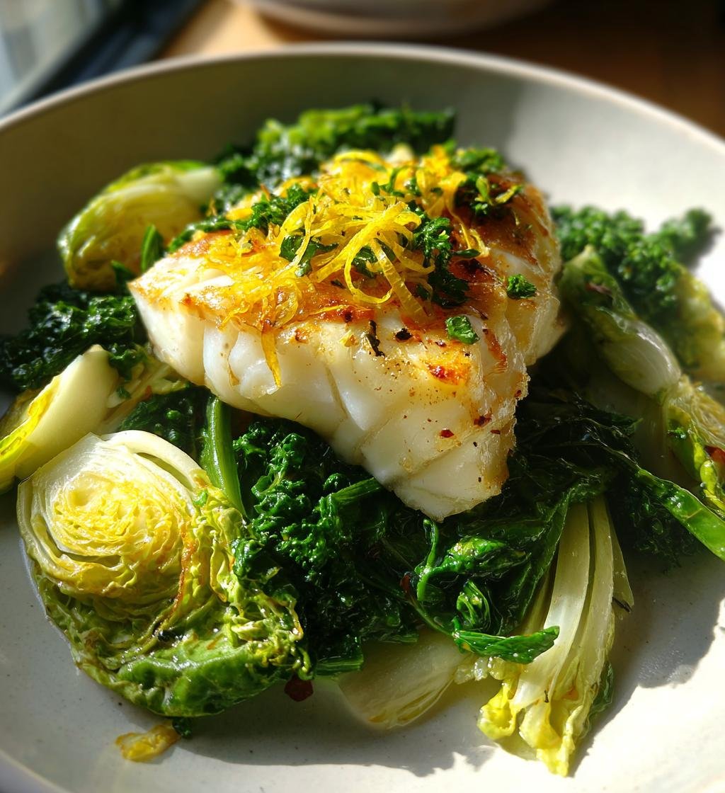 Torsk med spetskål – Enkel och God middag på 30 minuter - steg för steg