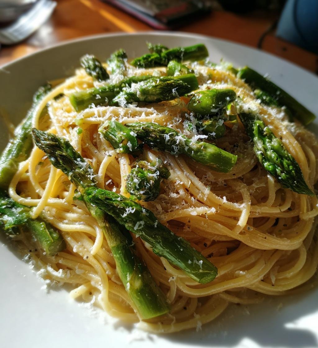 Pasta med sparris och parmesan – Enkel och krämig rätt för alla
