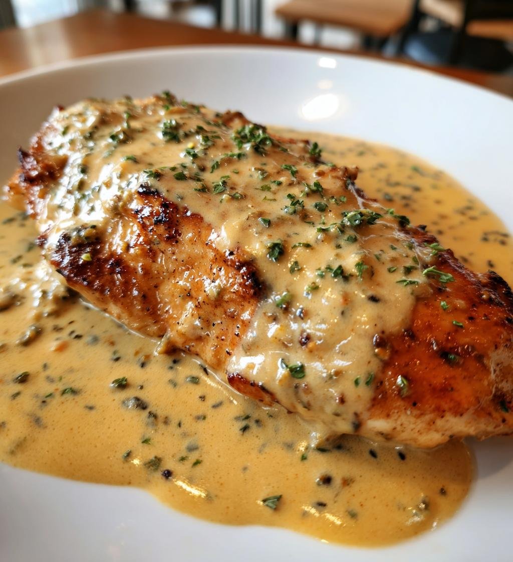 Kyckling med dijonsenap och gräddsås - Enkel och God!