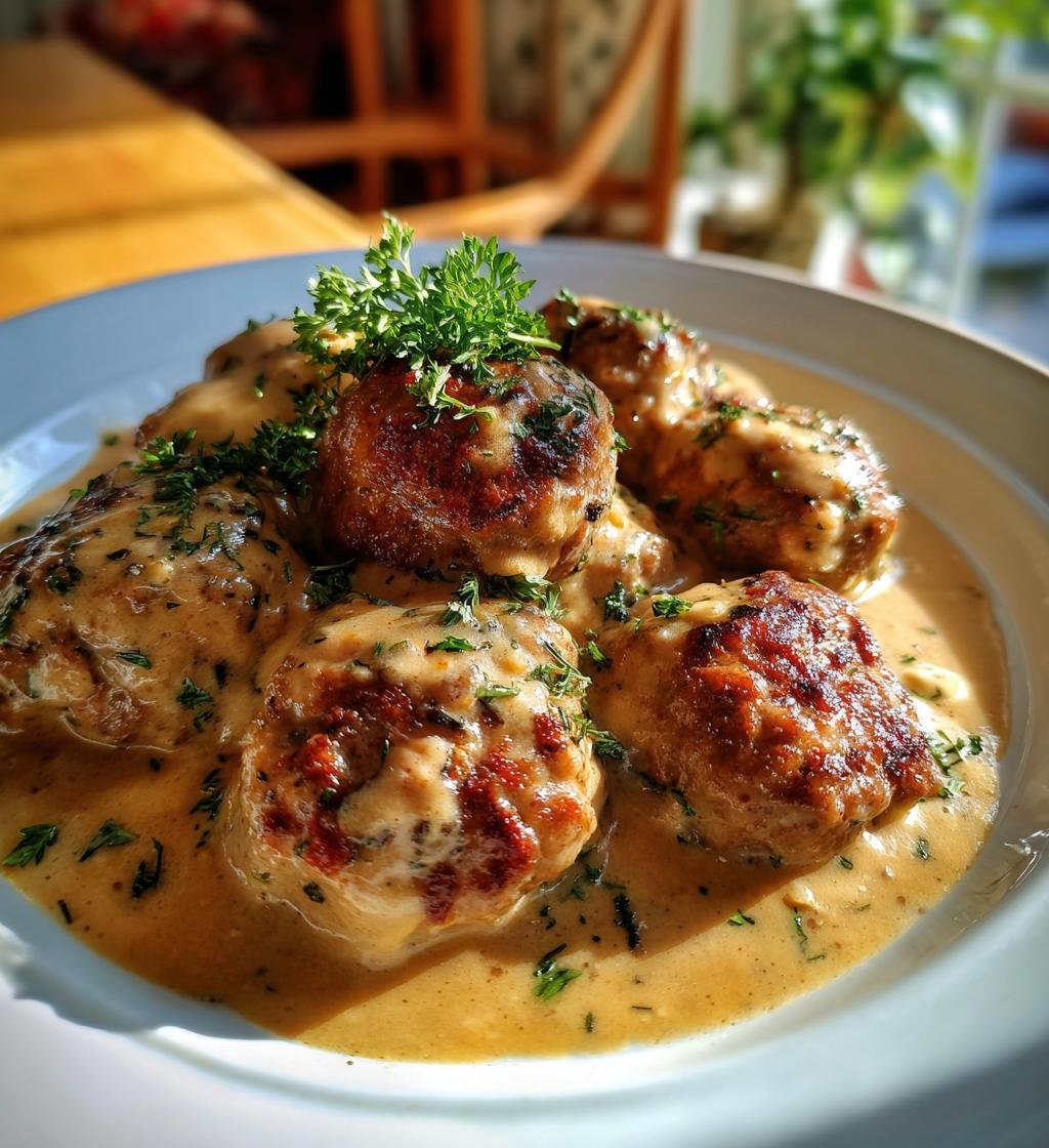 Köttbullar med gräddsås recept – Enkel och God middag