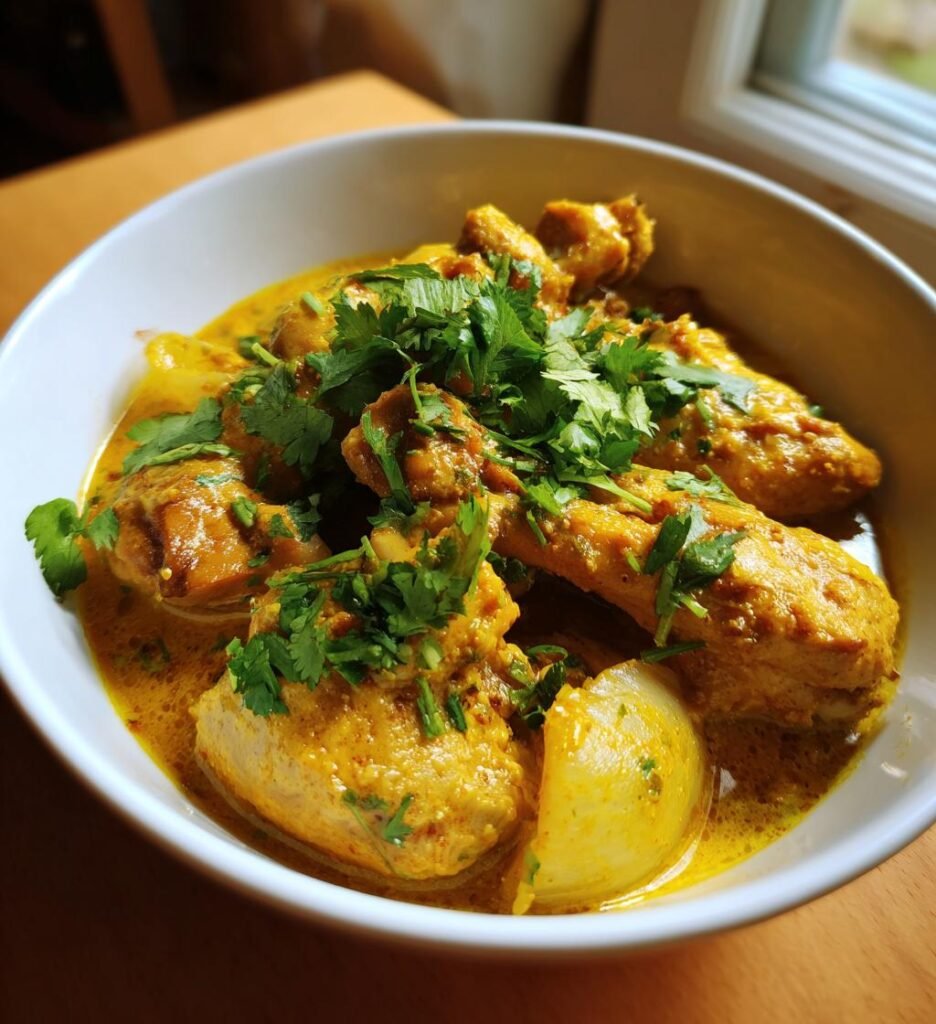 kyckling gryta med curry