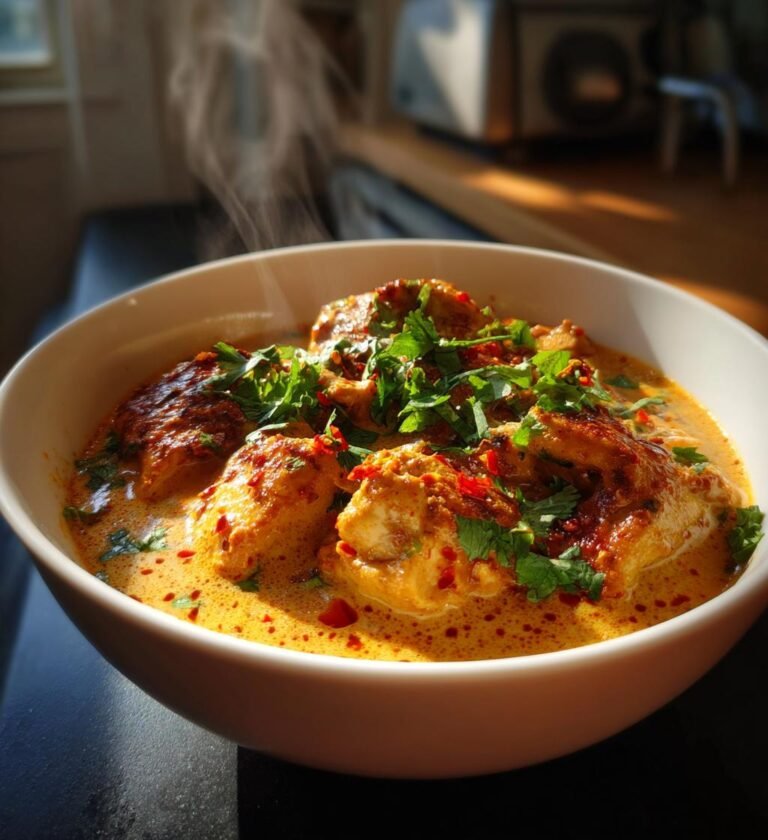 kyckling gryta med kokosmjölk