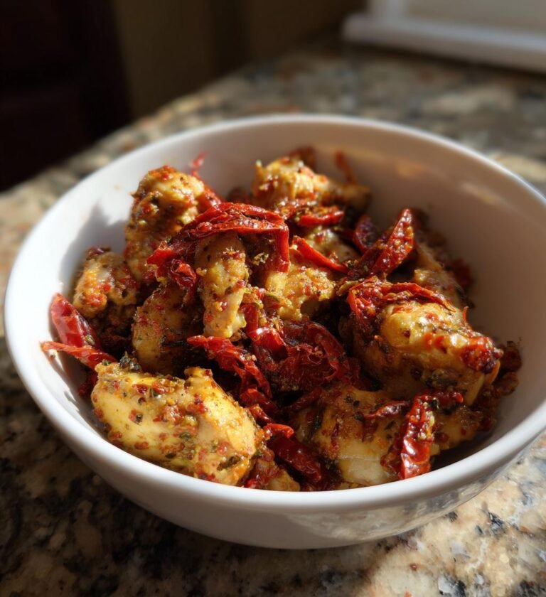 kyckling med soltorkade tomater