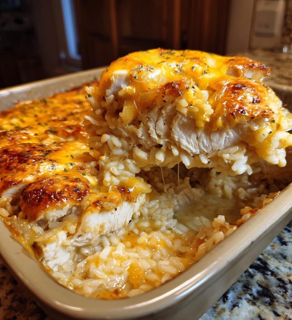 kyckling och risgratäng