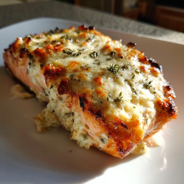 lax i ugn med färskost